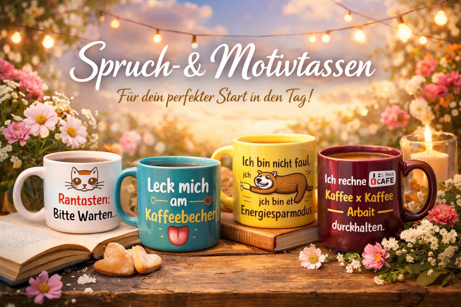 Spruch-& Motivtassen